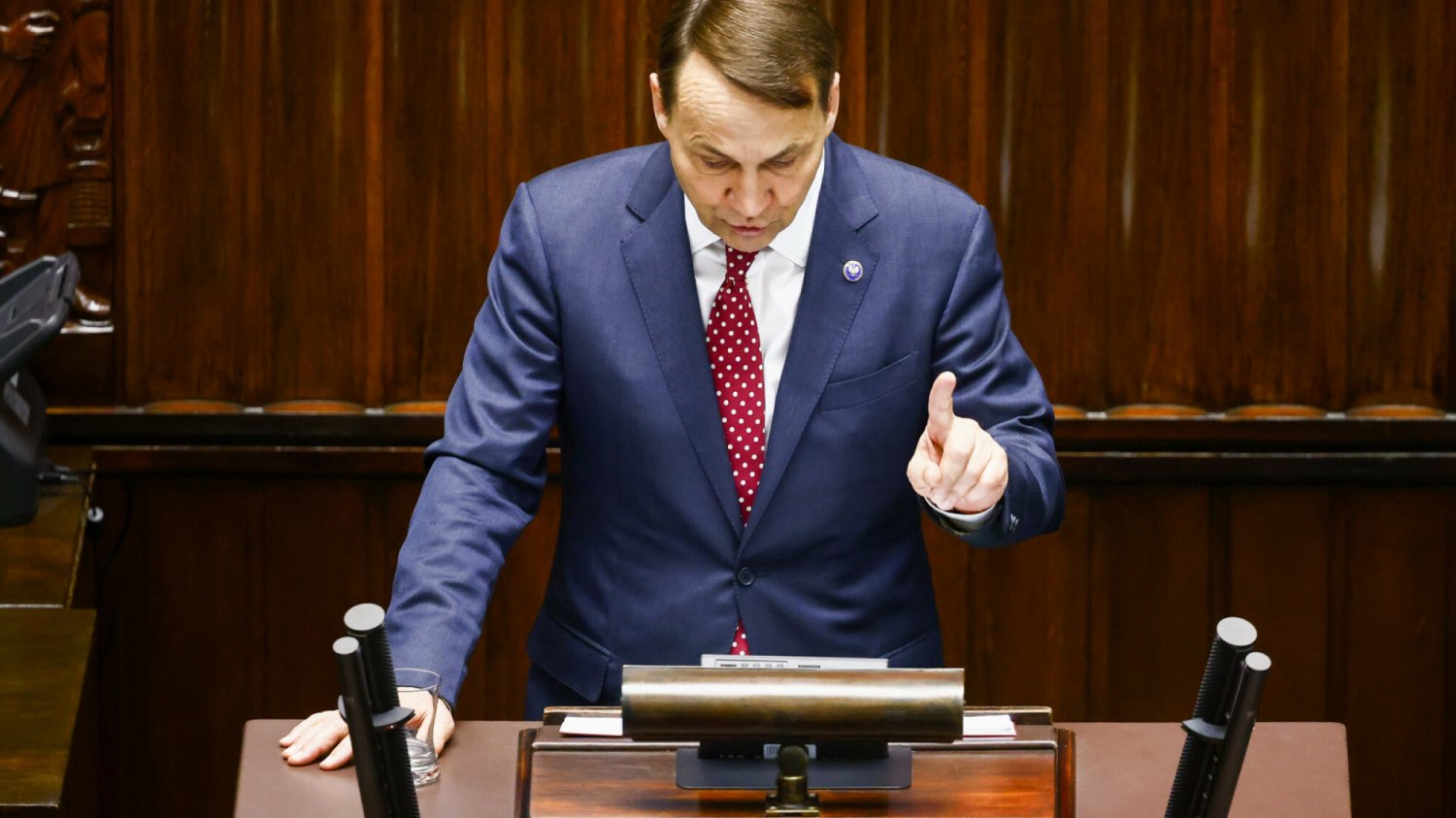 Radosław Sikorski zaapelował do Niemców ws. pomocy Ukrainie.