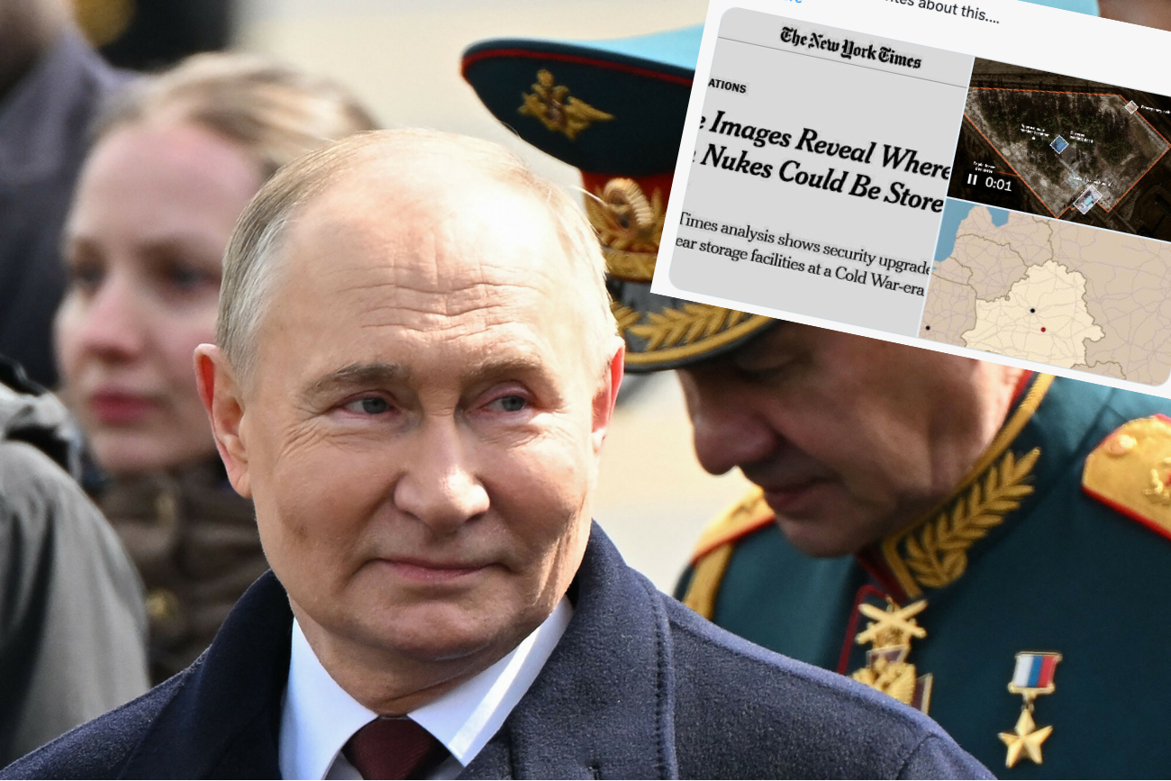 Tajna rosyjska baza nuklearna na Białorusi. Niedaleko od granicy z Polską