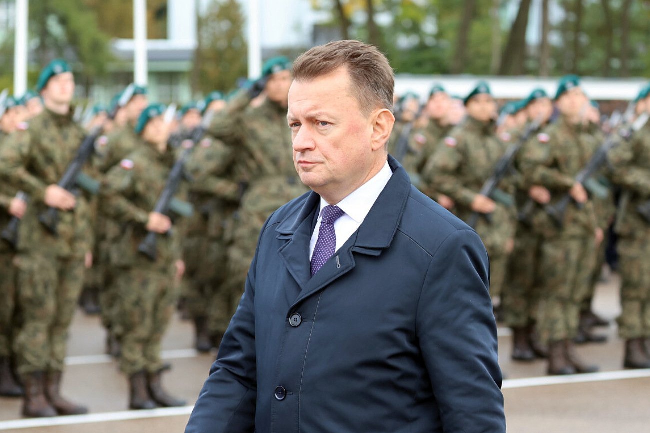 Wicepremier i szef MON Mariusz Błaszczak.