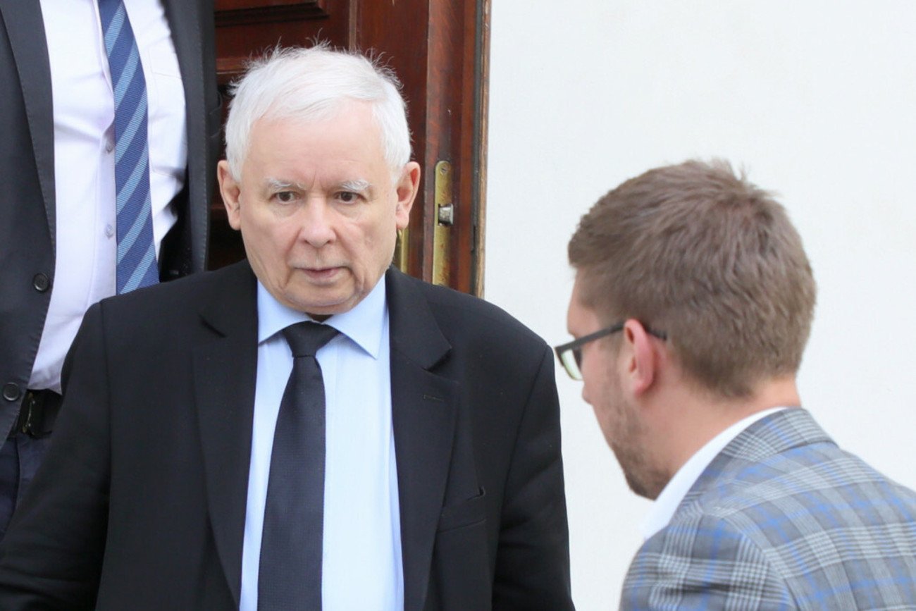 Wicepremier, prezes PiS Jarosław Kaczyński.
