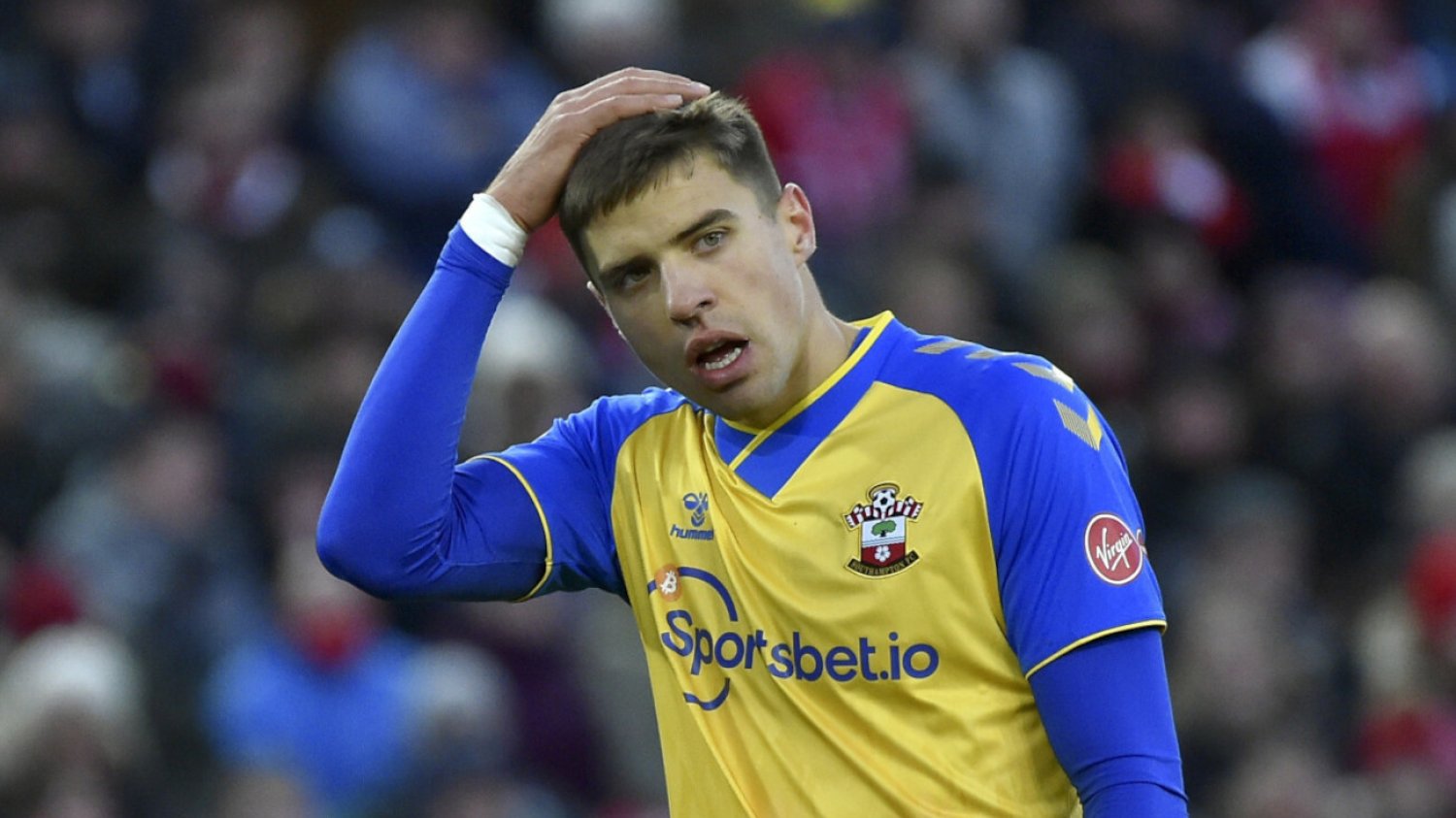 Jan Bednarek w sobotę zdobył gola, który odwrócił losy rywalizacji w meczu Southampton z Wolves.