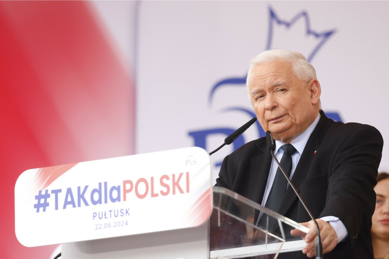 Kaczyński na konwencji w Pułtusku. "Mamy nadmiar kandydatów na prezydenta"