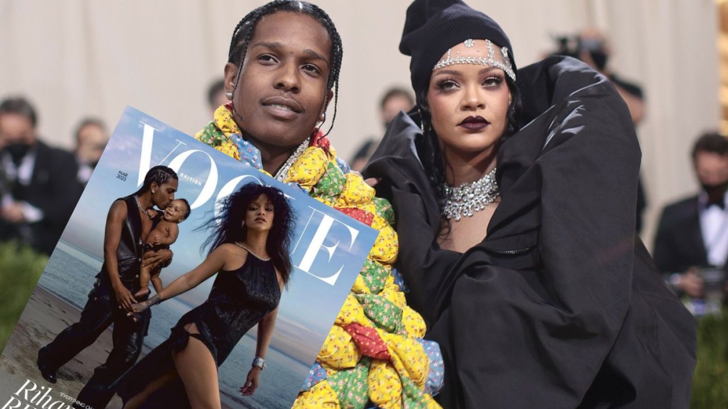 Nowa okładka "Vogue'a" z Rihanną i Asapem Rockym pięknie odwraca role płciowe.