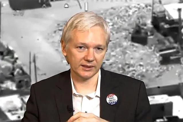 Julia Assange, założyciel WikiLeaks. Organizacja żąda teraz wyjaśnień od Google i amerykańskiego rządu