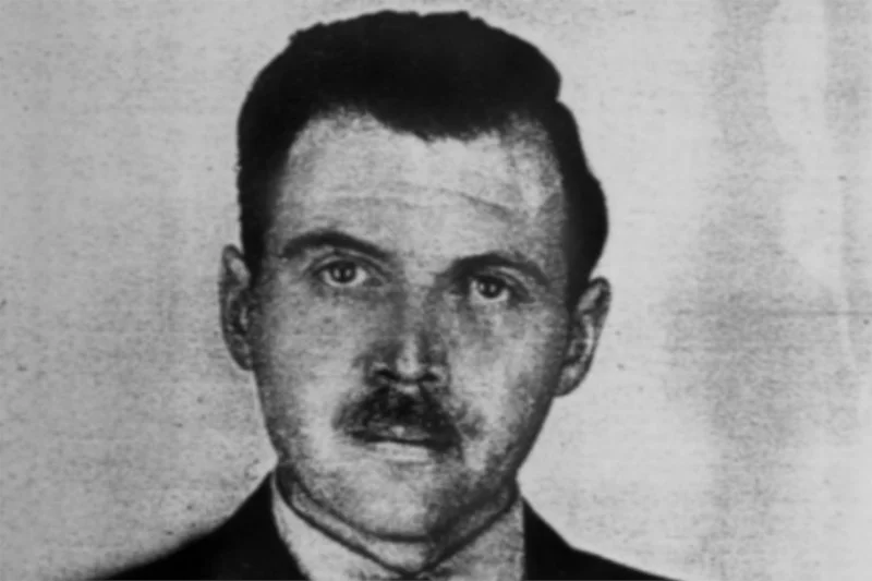 Josef Mengele, znany jako "Anioł Śmierci" z Auschwitz.