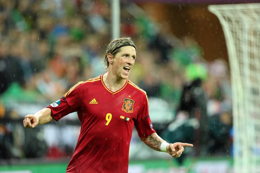 Fernando Torres strzelec dwóch bramek w meczu.