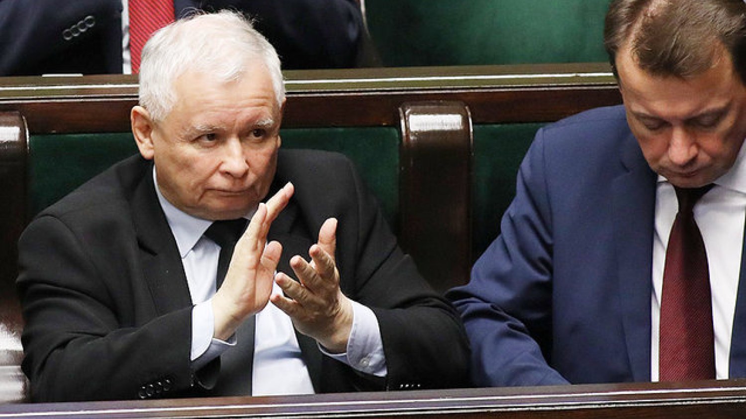 Jarosław Kaczyński może mieć powody do zadowolenia, według sondaży polityka PiS przysparza partii coraz więcej wyborców.