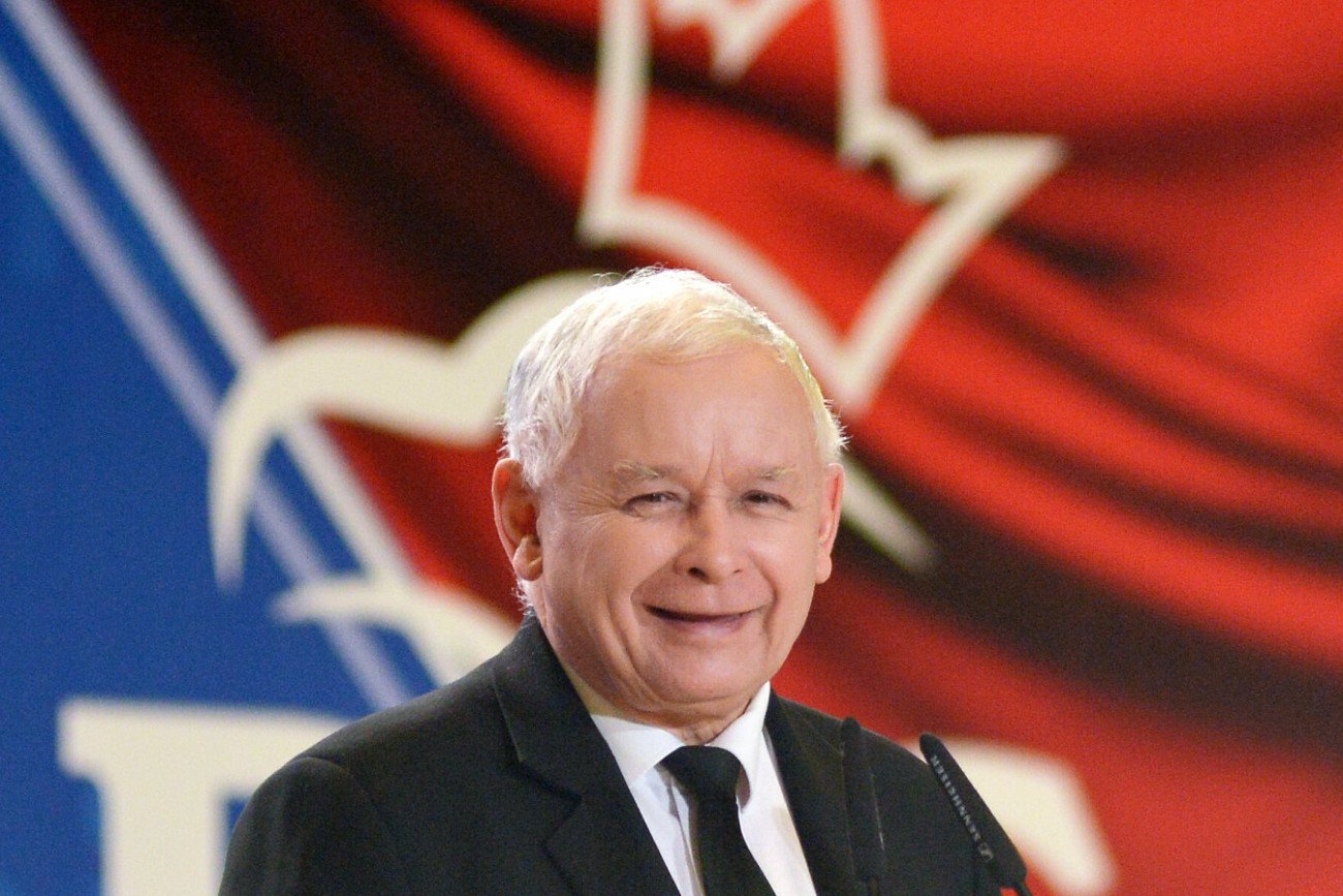 Prezes PiS Jarosław Kaczyński.