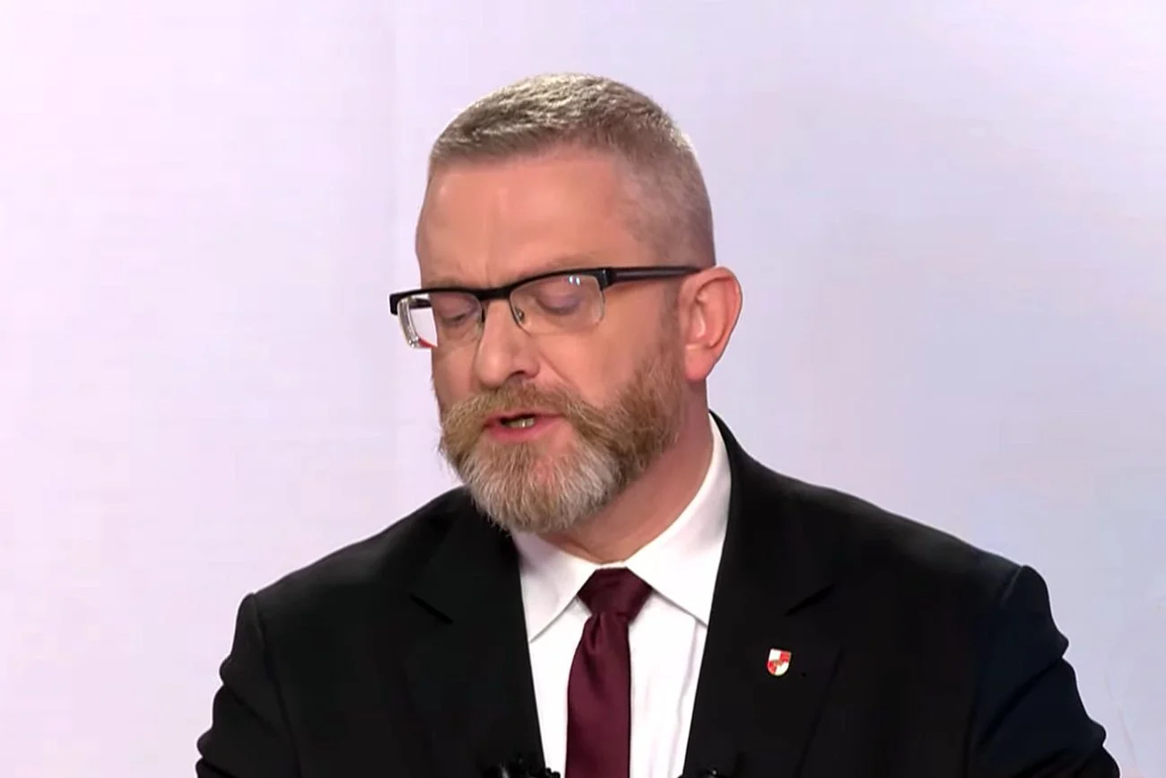 Braun na debacie wrócił do wydarzeń w Oleśnicy.