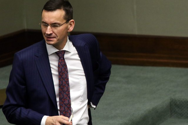 Morawiecki krytykuje ustawę PiS-u.