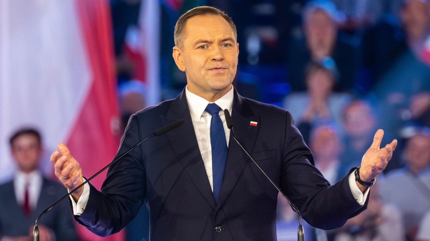 Karol Nawrocki odciął się Donaldowi Tuskowi. Burzę wywołał Donald Trump.