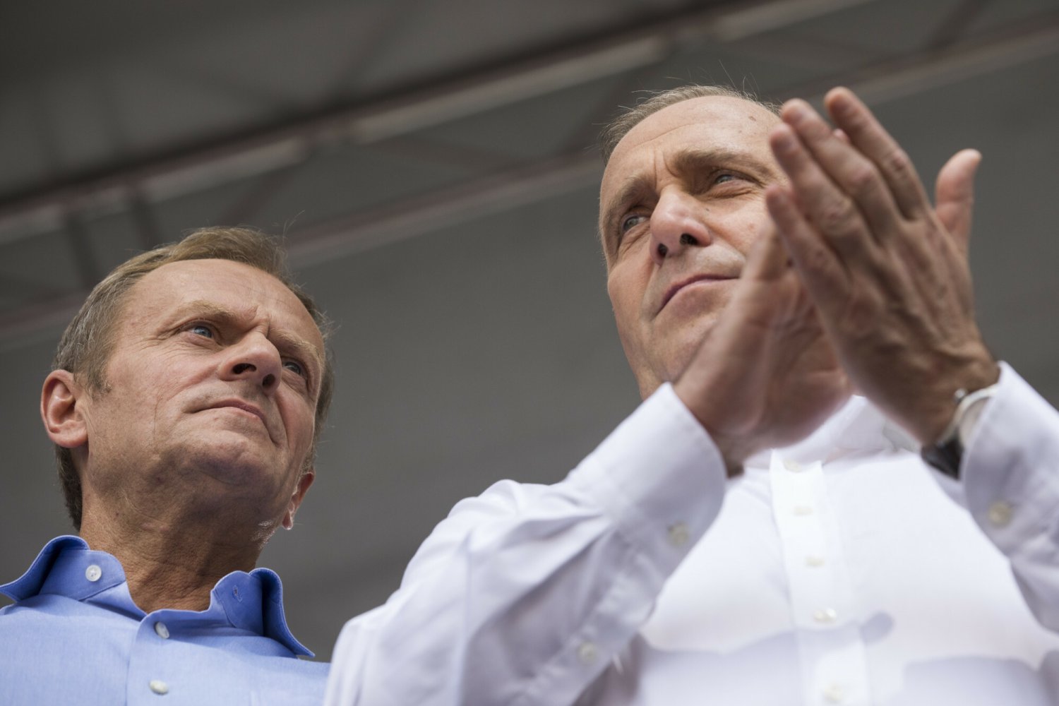 Donald Tusk i Grzegorz Schetyna
