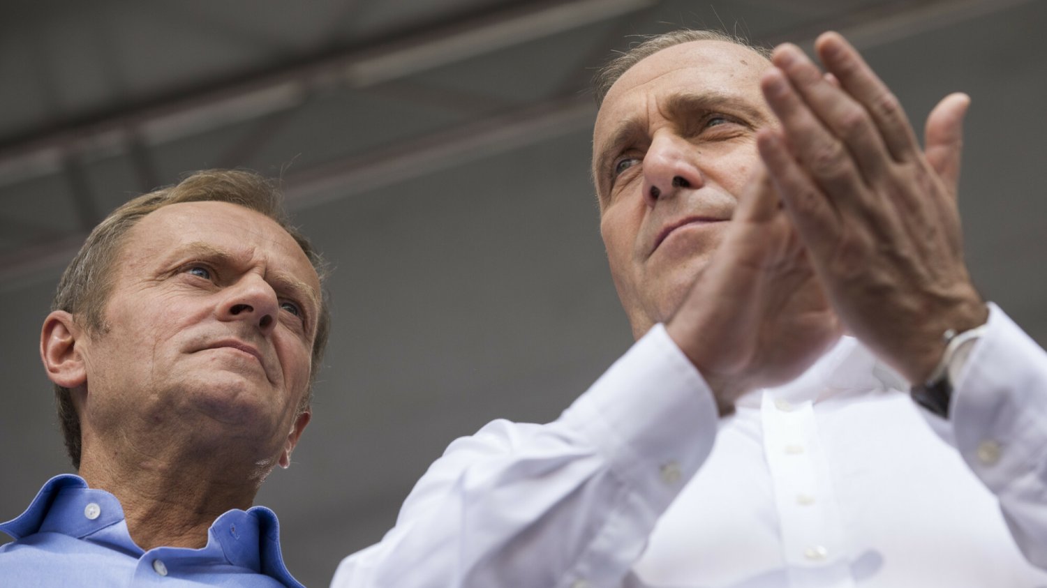 Donald Tusk i Grzegorz Schetyna