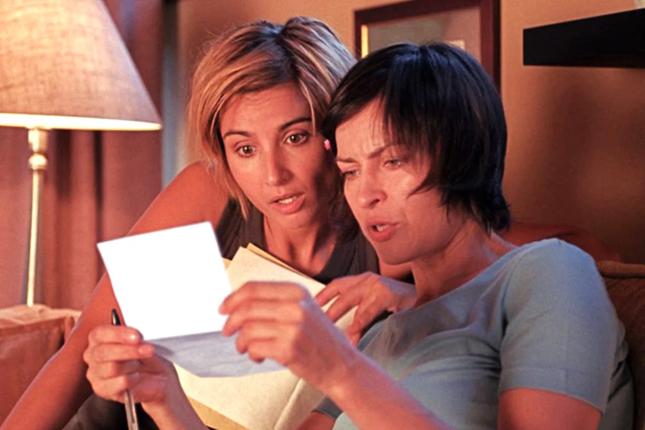 Joanna Brodzik i Danuta Stenka w filmi "Nigdy w życiu".