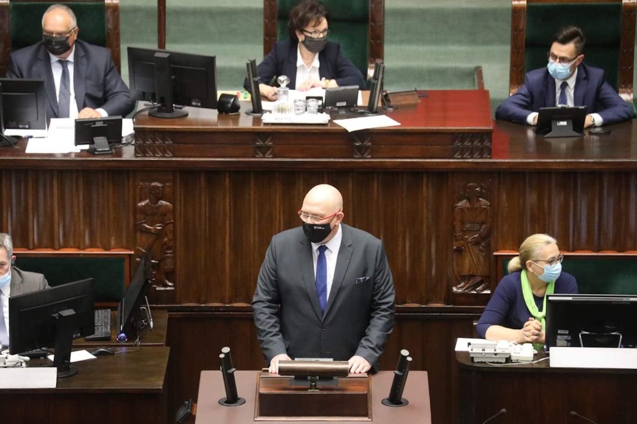 Poseł PO Michał Gramatyka był jednym z posłów, którzy wnioskowali o zwołanie posiedzenia komisji ws. afery mailowej.