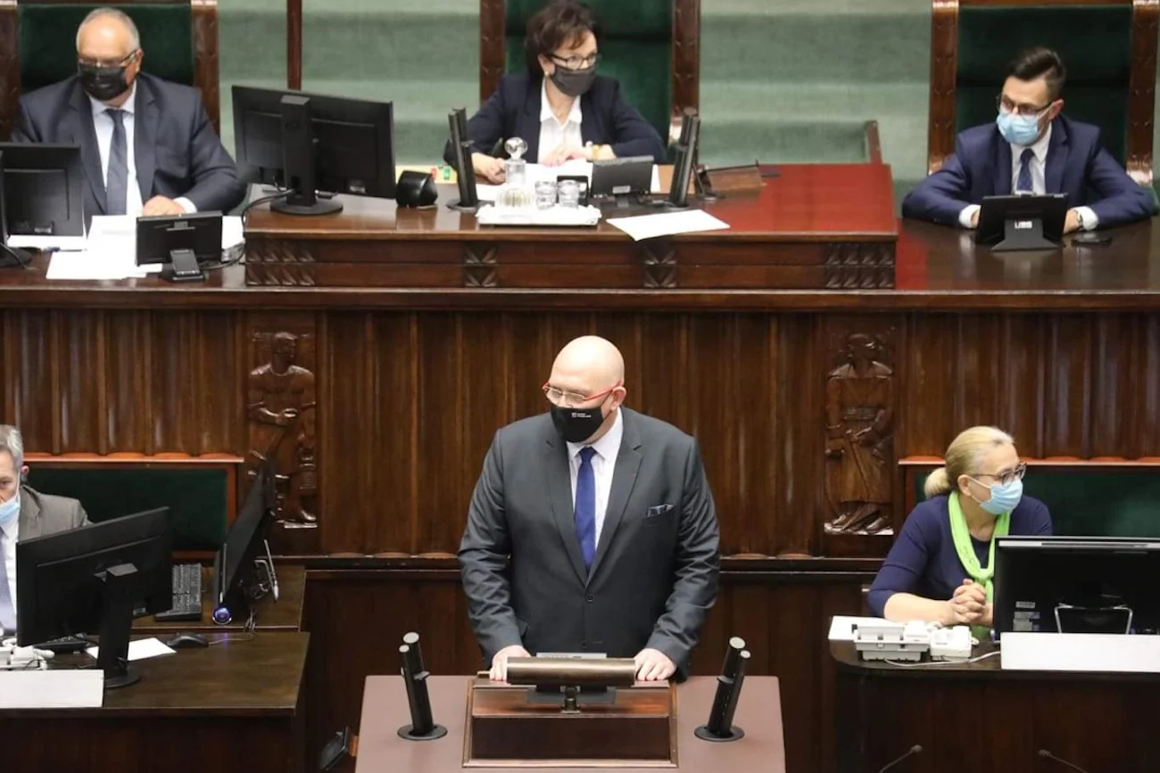 Poseł PO Michał Gramatyka był jednym z posłów, którzy wnioskowali o zwołanie posiedzenia komisji ws. afery mailowej.