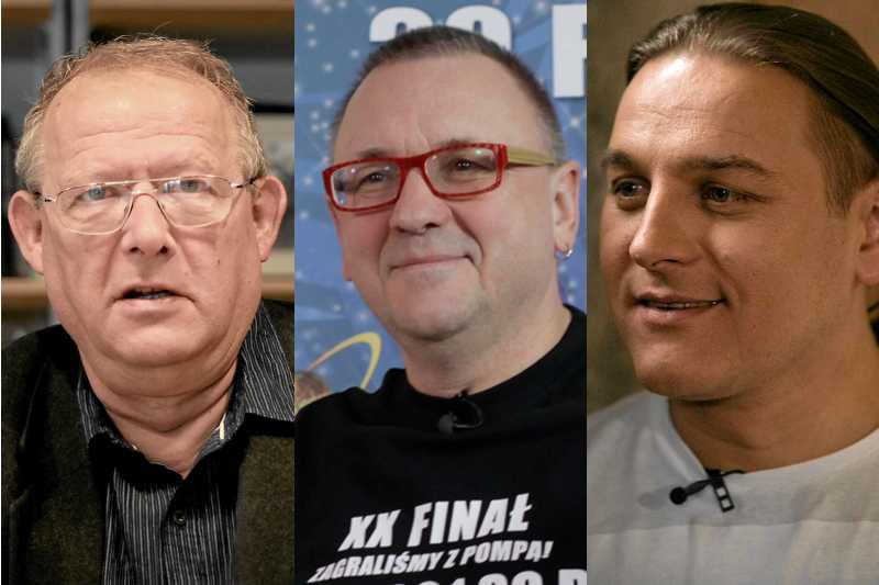 Adam Michnik, Jerzy Owsiak, Łukasz Golec