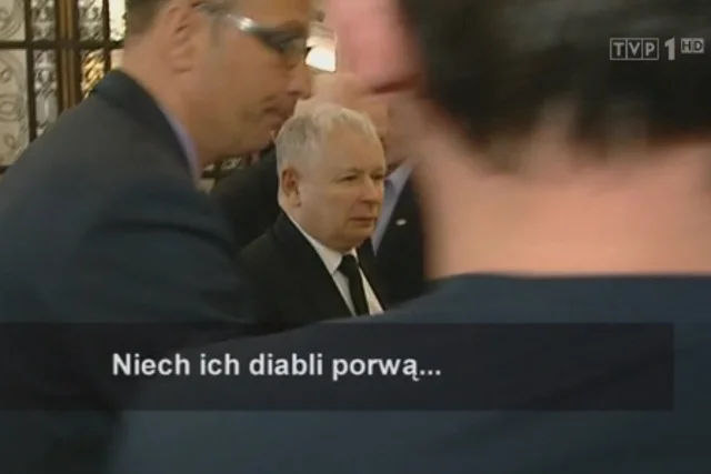 Jarosław Kaczyński nie był zadowolony, gdy na jego drodze stanął Klub Parlamentarny PO