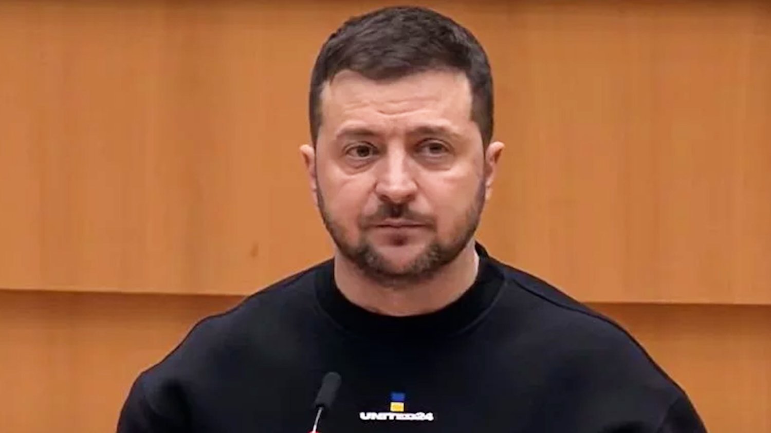 Wołodymyr Zełenski przemawiał w PE.