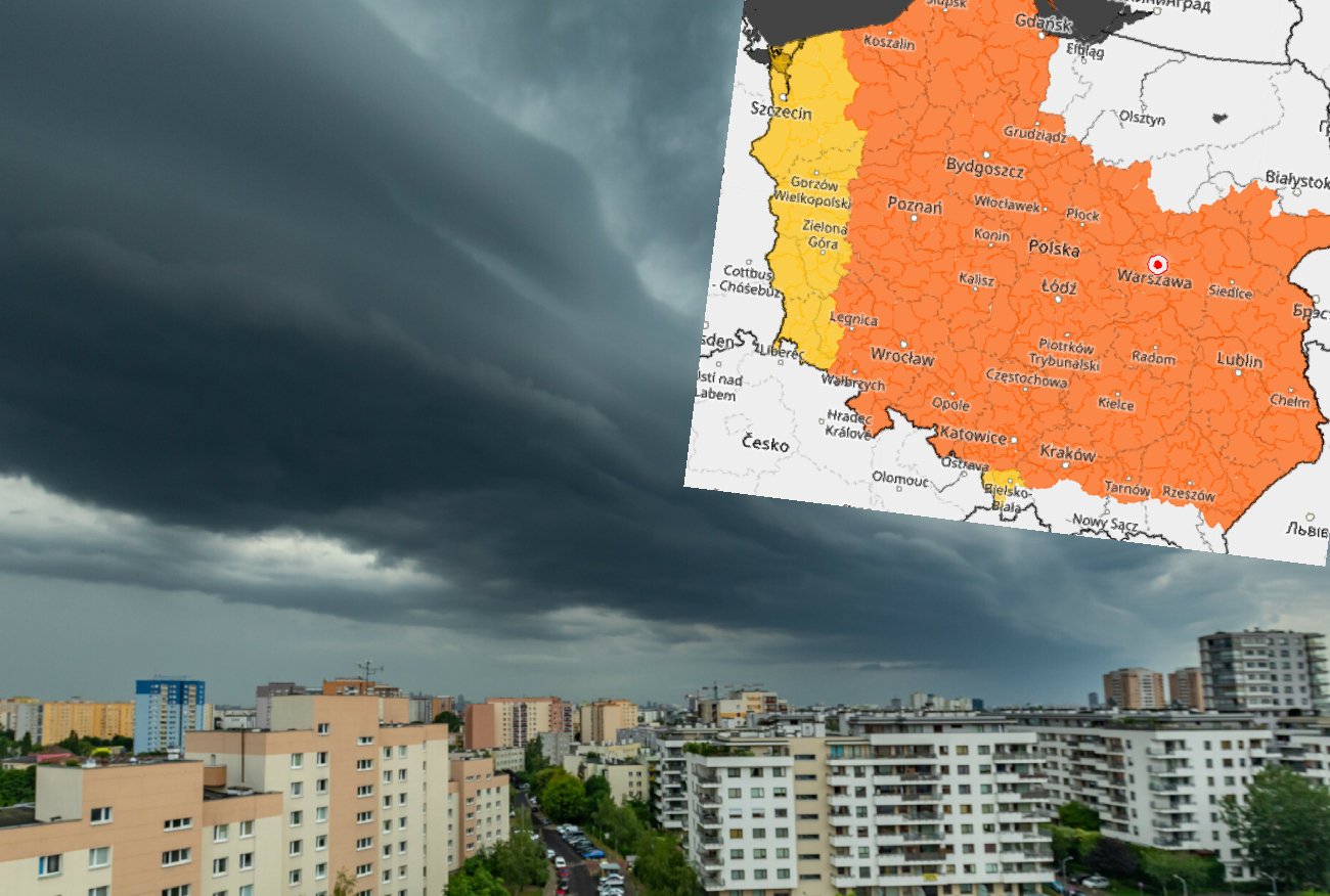 Pogoda na koniec lipca. IMGW wreszcie zapowiada koniec upałów.