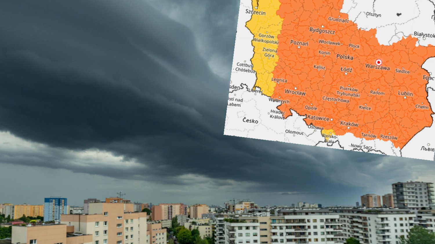 Pogoda na koniec lipca. IMGW wreszcie zapowiada koniec upałów.
