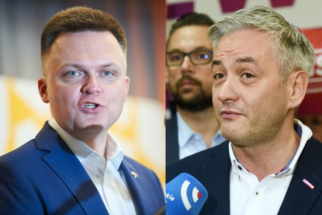 Szymon Hołownia i Robert Biedroń.