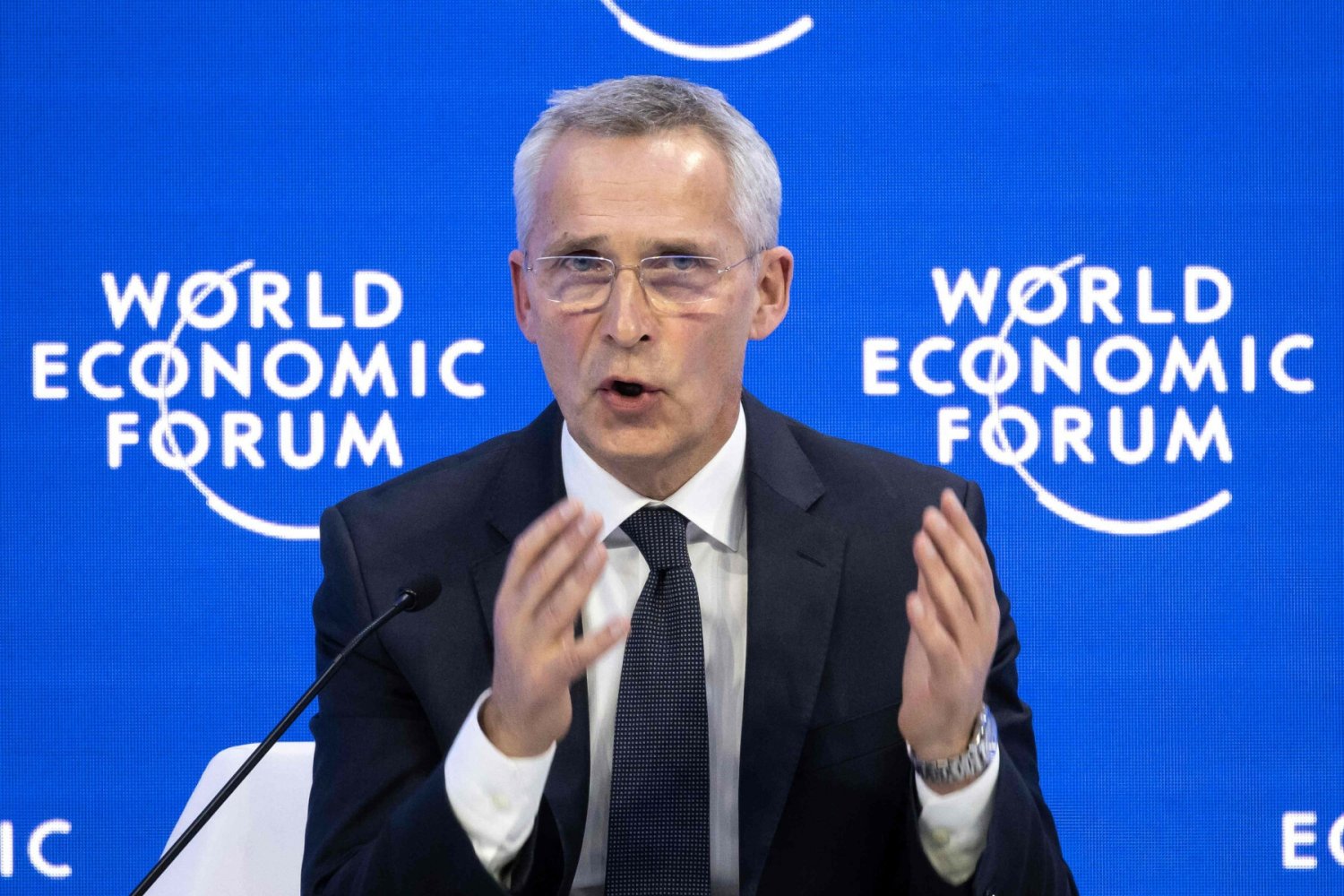 Szef NATO Jens Stoltenberg.