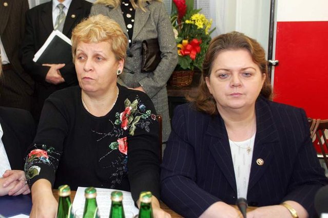 Z Renatą Beger, dziś  przewodniczącą Związku Zawodowego Rolnictwa i Obszarów Wiejskich "Regiony"