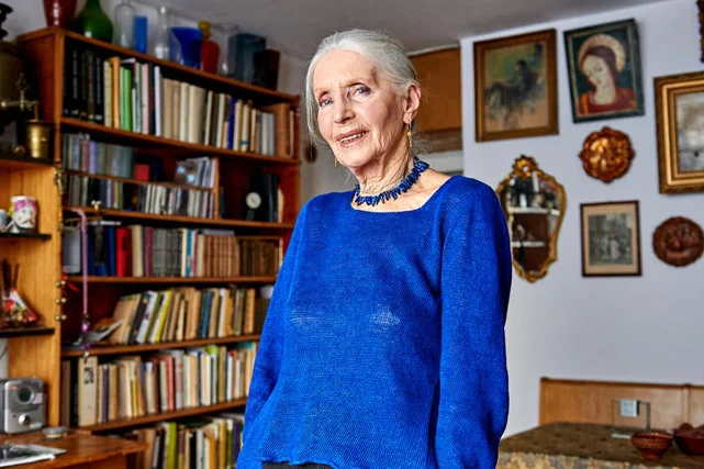 Helena Norowicz w swoim warszawskim mieszkaniu.