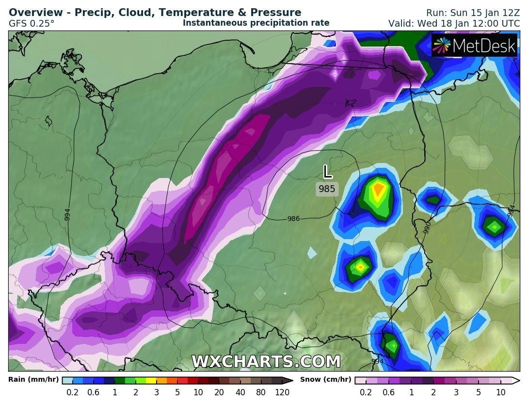 W Polsce szykuje się powrót zimy.