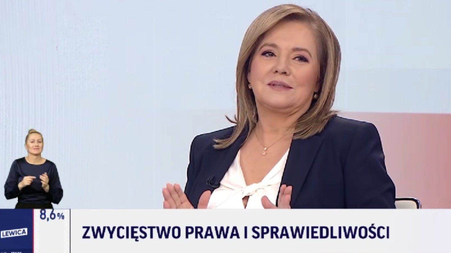 Ekspert od mowy ciała o przeanalizował zachowanie Holeckiej. "Dużo strachu"