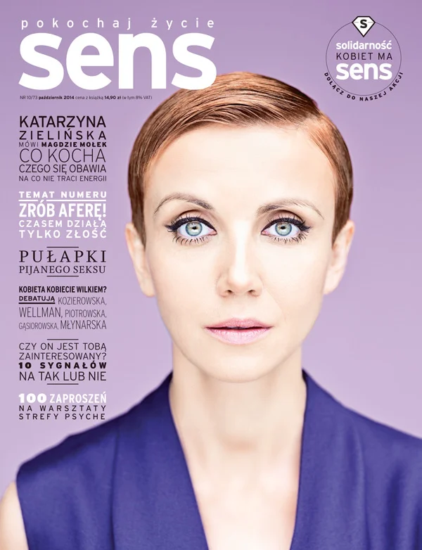 Okładka październikowego magazynu SENS