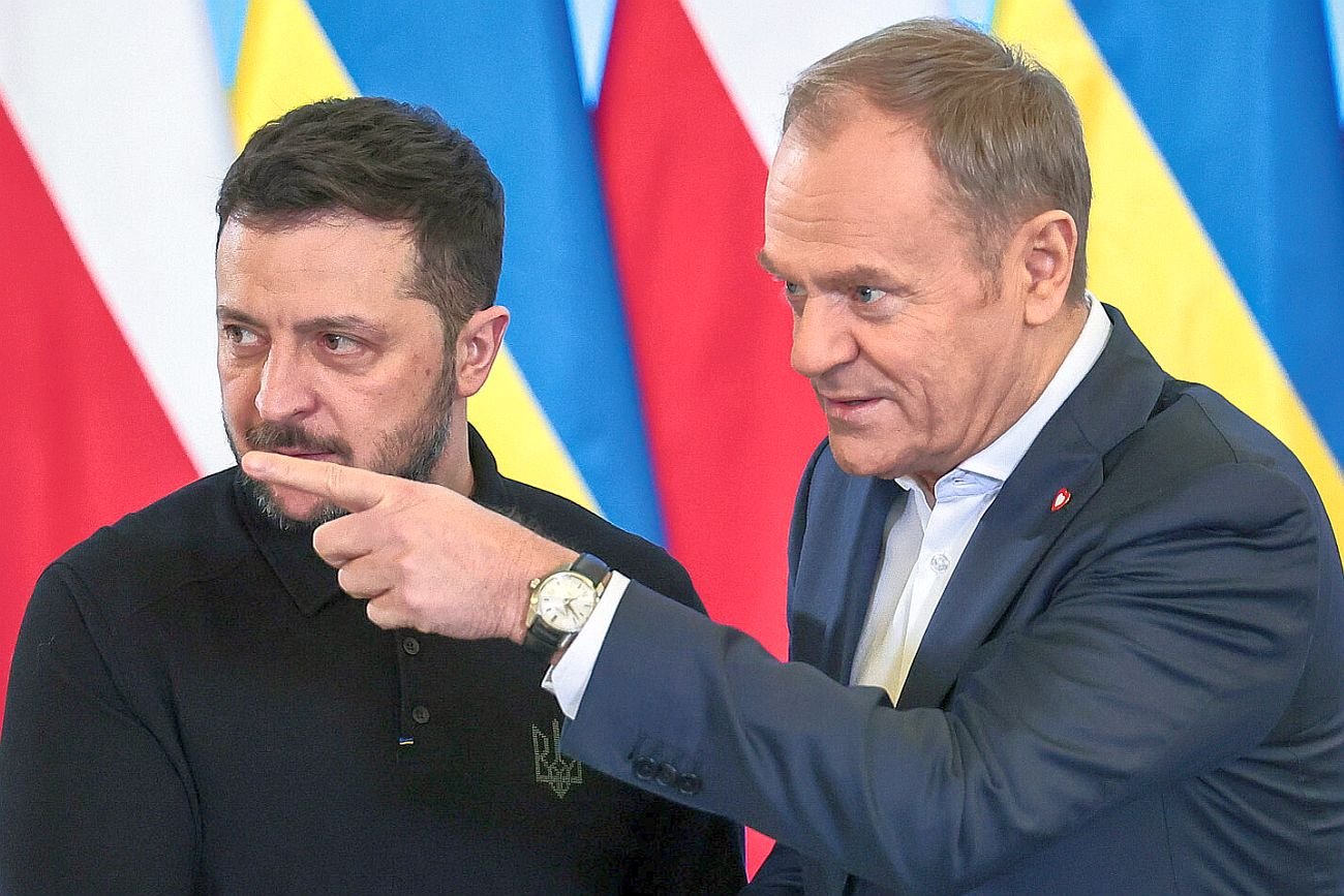 Tusk i Zełenski doszli do porozumienia w kwestii rozliczenia kwestii rzezi wołyńskiej