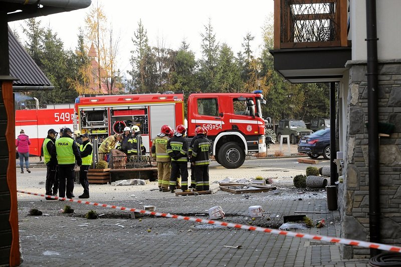 W Białce Tatrzańskiej doszło do wybuchu gazu w hotelu.