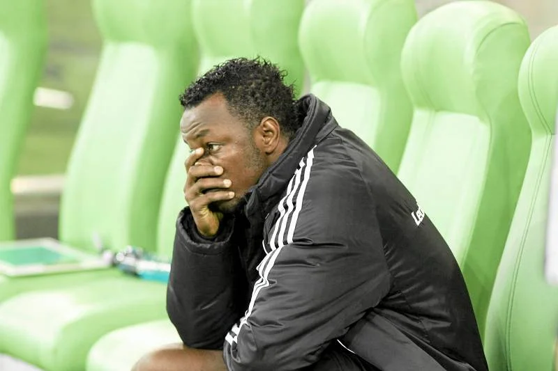Załamany Traore - nie dość, że Lechia broni się przed spadkiem, to jeszcze czarnoskórym piłkarzom nie pomagają kibice
