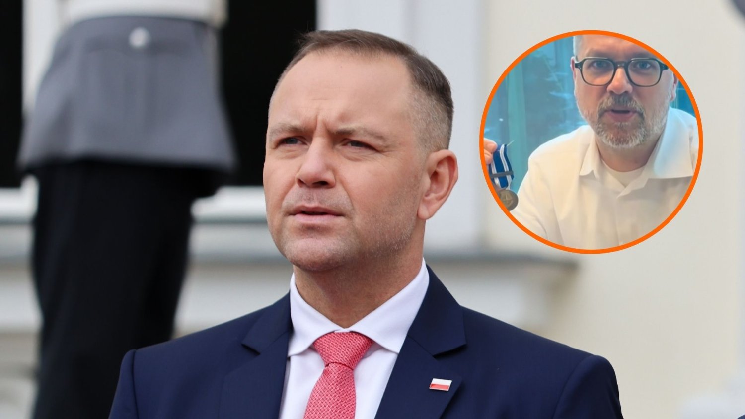 Maciej Moryc oddał Nawrockiemu medal NATO. Pałac w końcu odpowiedział weteranowi