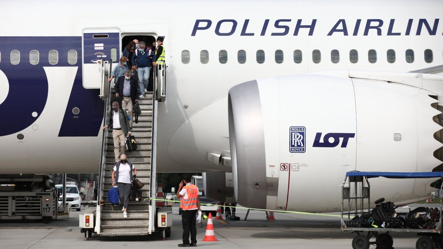 Śmierć na pokładzie samolotu LOT