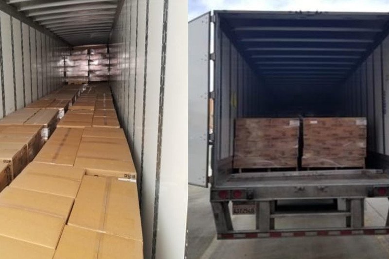 W USA policja odzyskała ciężarówkę ze skradzionym papierem toaletowym.