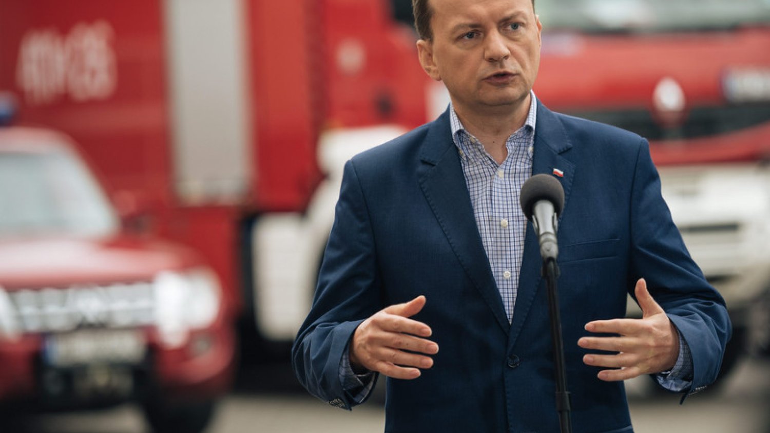 Minister Błaszczak ostro skrytykował marszałka województwa pomorskiego Zbigniewa Struka. On odpowiedział równie ostro.