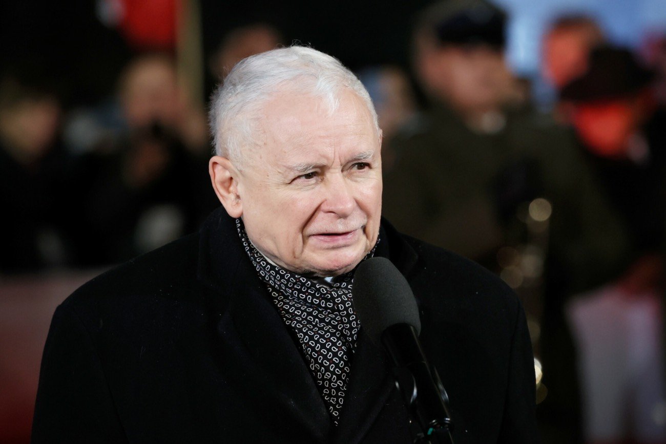 Jarosław Kaczyński wystąpił w Warszawie w przeddzień Narodowego Święta Niepodległości