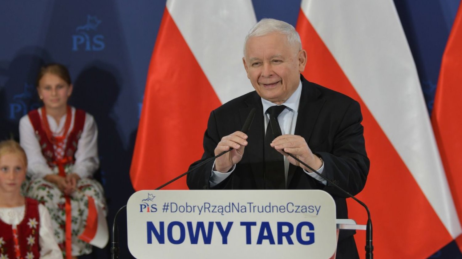 Jarosław Kaczyński w Nowym Targu.