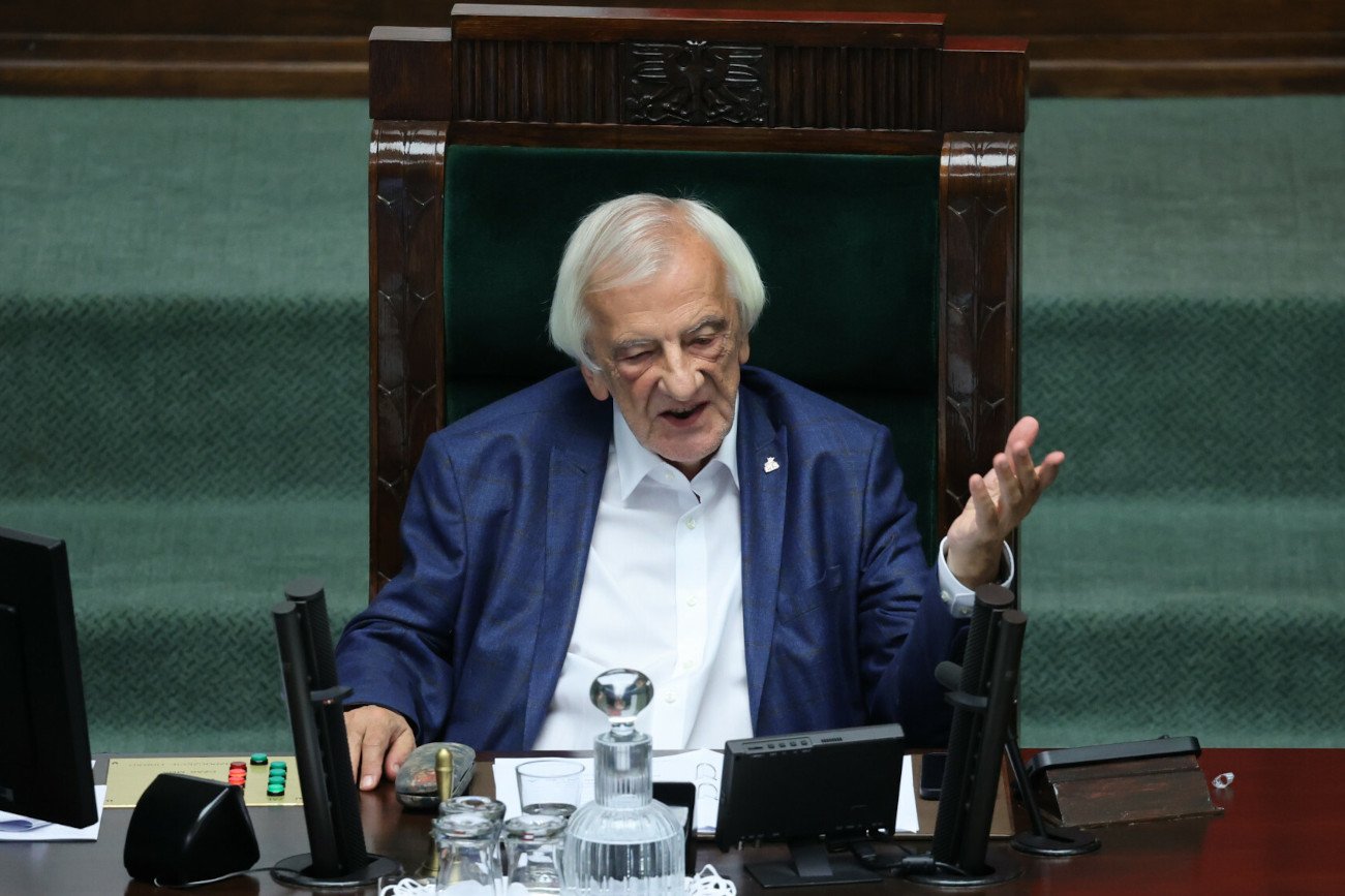 Zamieszanie w Sejmie, Terlecki spiął się z posłem PO