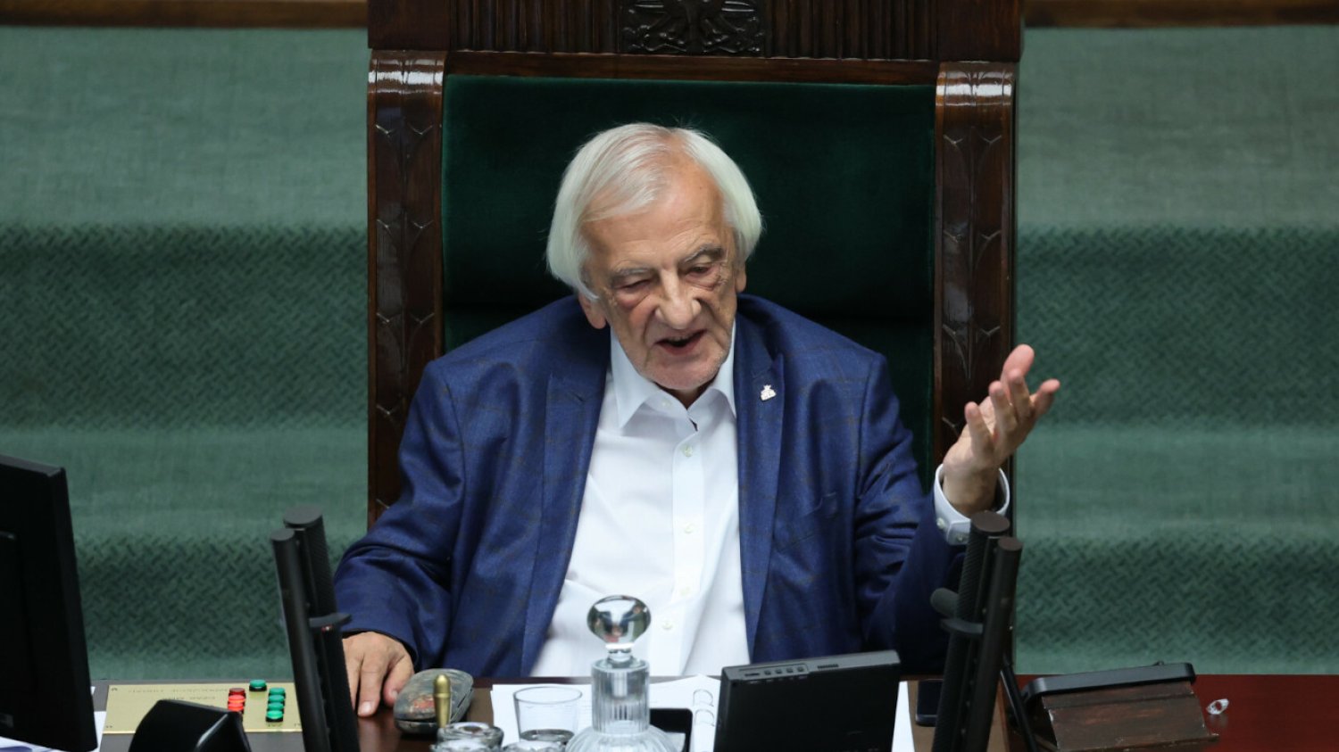 Zamieszanie w Sejmie, Terlecki spiął się z posłem PO