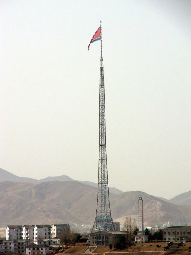Maszt w Kijŏng-dong