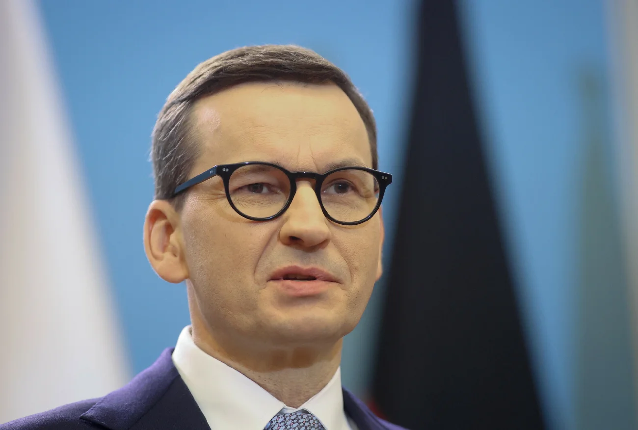 Konferencja Mateusza Morawieckiego. Premier obarczył Unię Europejską winą za inflacje