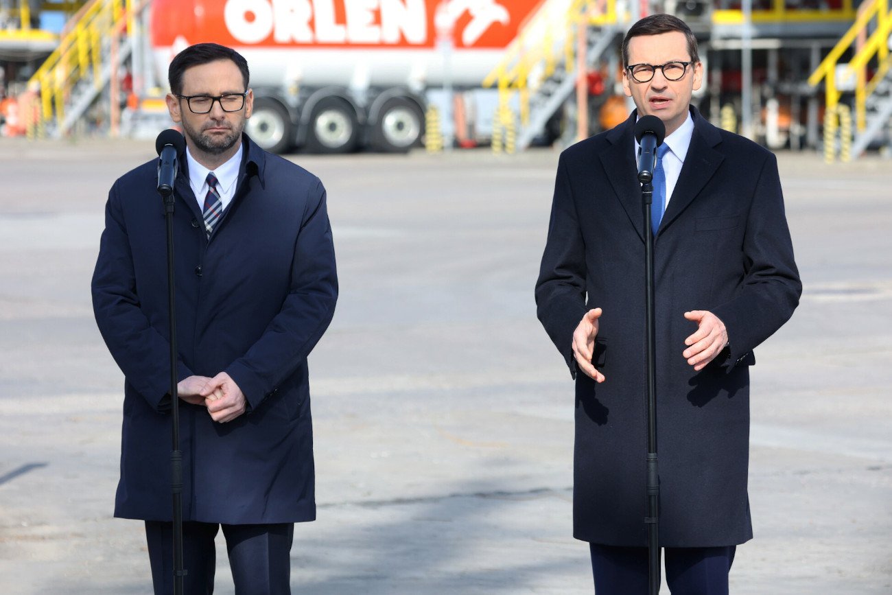 Daniel Obajtek: "Rosja wstrzymała dostawy ropy do Polski, na co jesteśmy w pełni przygotowani. Z Rosji pochodziło już tylko 10 proc. surowca".