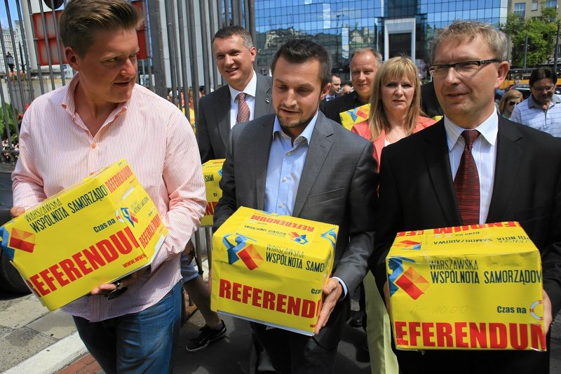 Artur Górski z PiS wspiera Piotra Guziała w walce o odwołanie Hanny Gronkiewicz-Waltz.