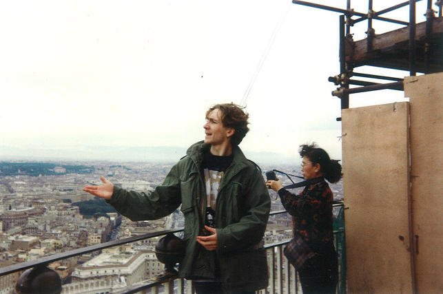 Przemek Kossakowski w Rzymie