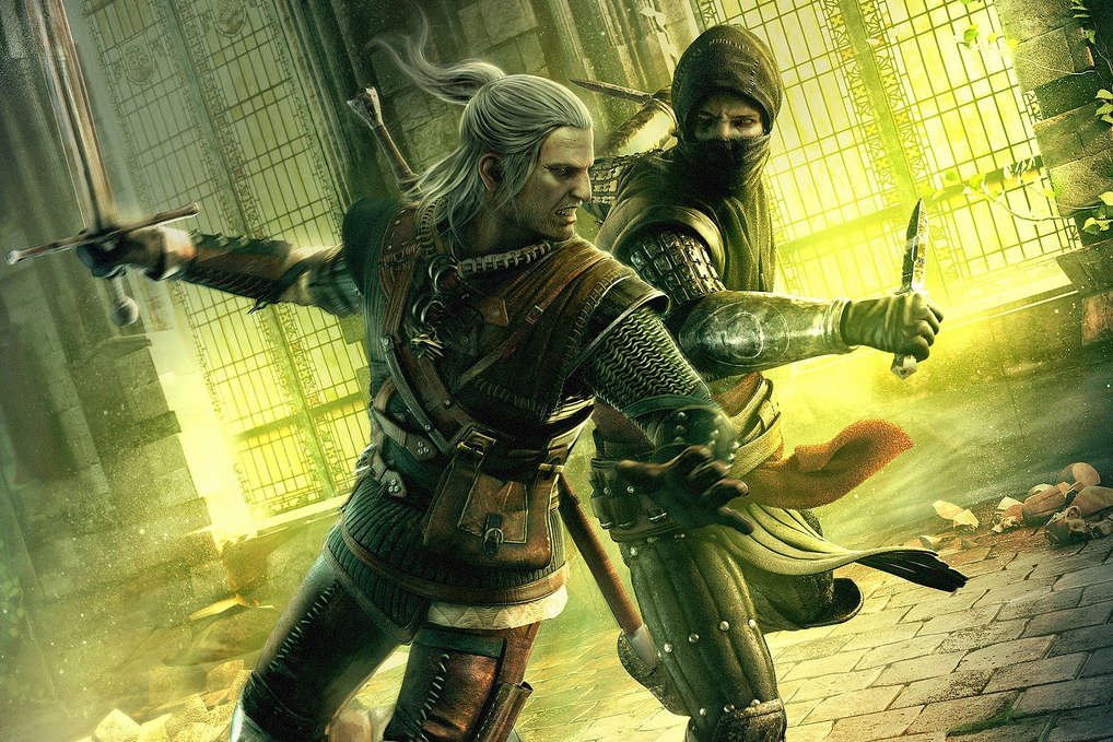 Grafika koncepcyjna do gry Wiedźmin 2.