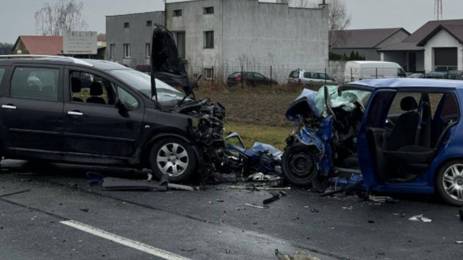 Wypadek w Rajcu Szlacheckim. 45-letni mężczyzna zmarł na miejscu.